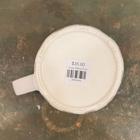 Mud Pie Homebody 16 oz Ceramic Mug - NWT - Picture 6 of 6